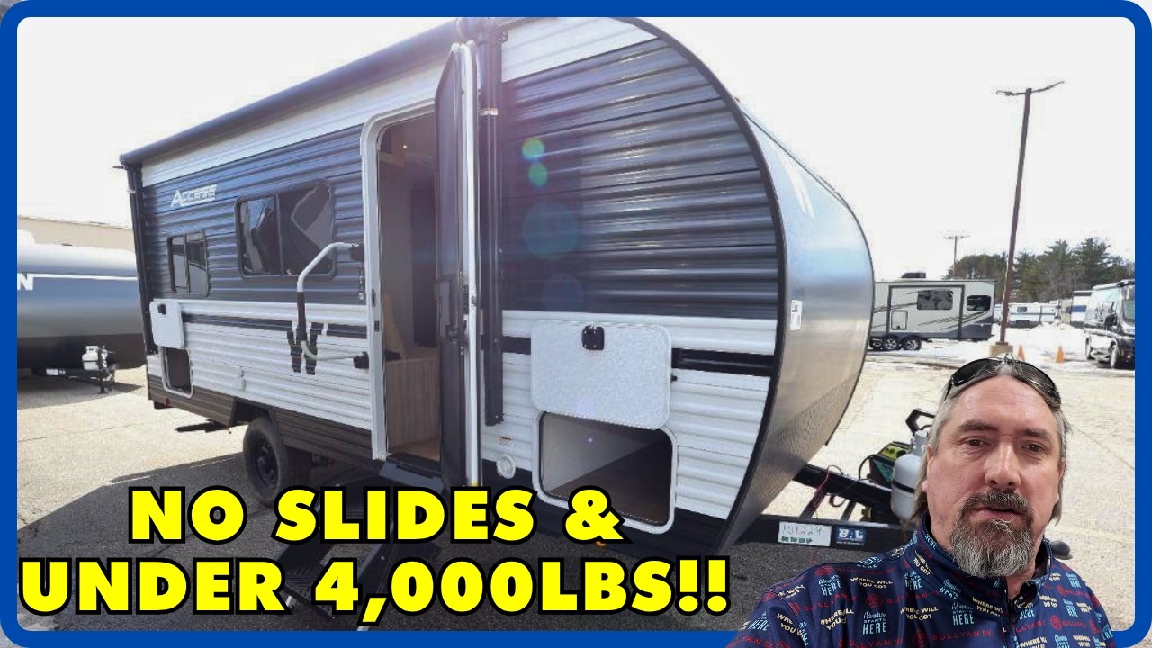 No Slide UNDER 4,000lbs! 2026 Winnebago Access 18RK