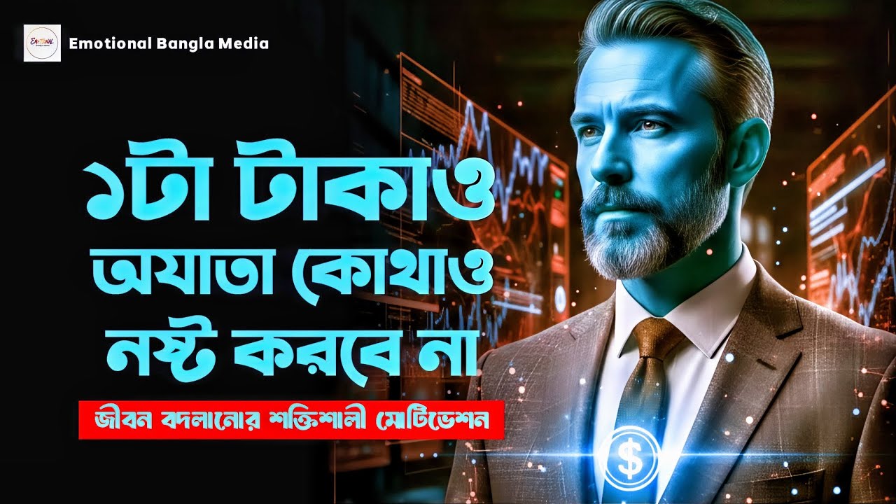 ১টা টাকাও নষ্ট করবে না | মোটিভেশনাল কথা সফলতা | Motivation Speech Bangla | Emotional Bangla Media