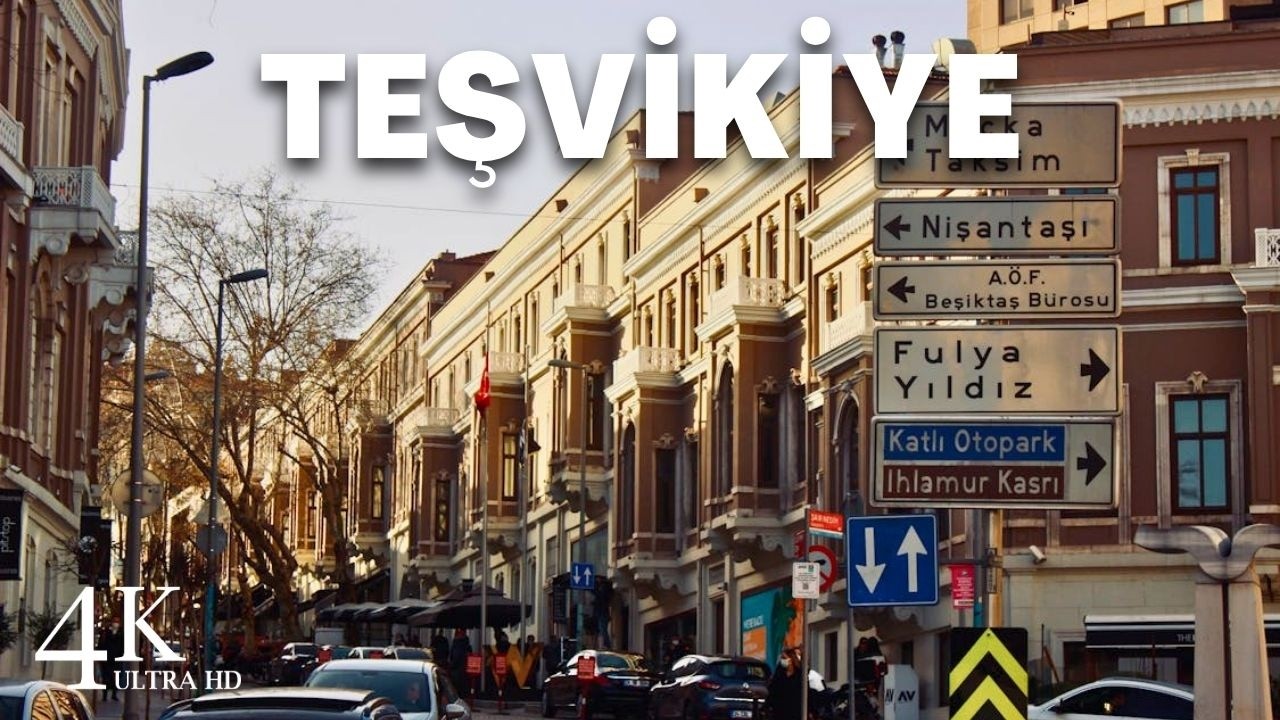 4K Nişantaşı Teşvikiye Streets Walking Tour | April 2022
