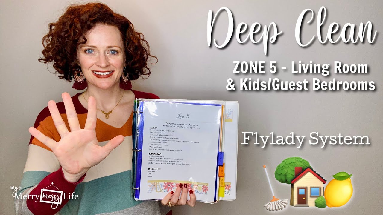 🏡 Deep Clean Your House Each Month in Just 15 Mins. a Day 🏡 Zone 5 Cleaning with the Flylady System
