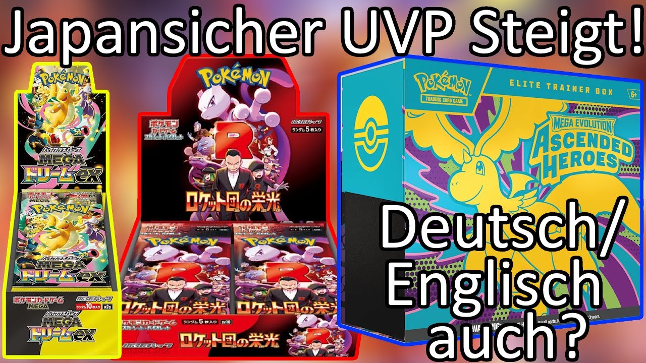 Der offizielle Pokemon UVP Preis STEIGT! Was wird mit dem Markt passieren?