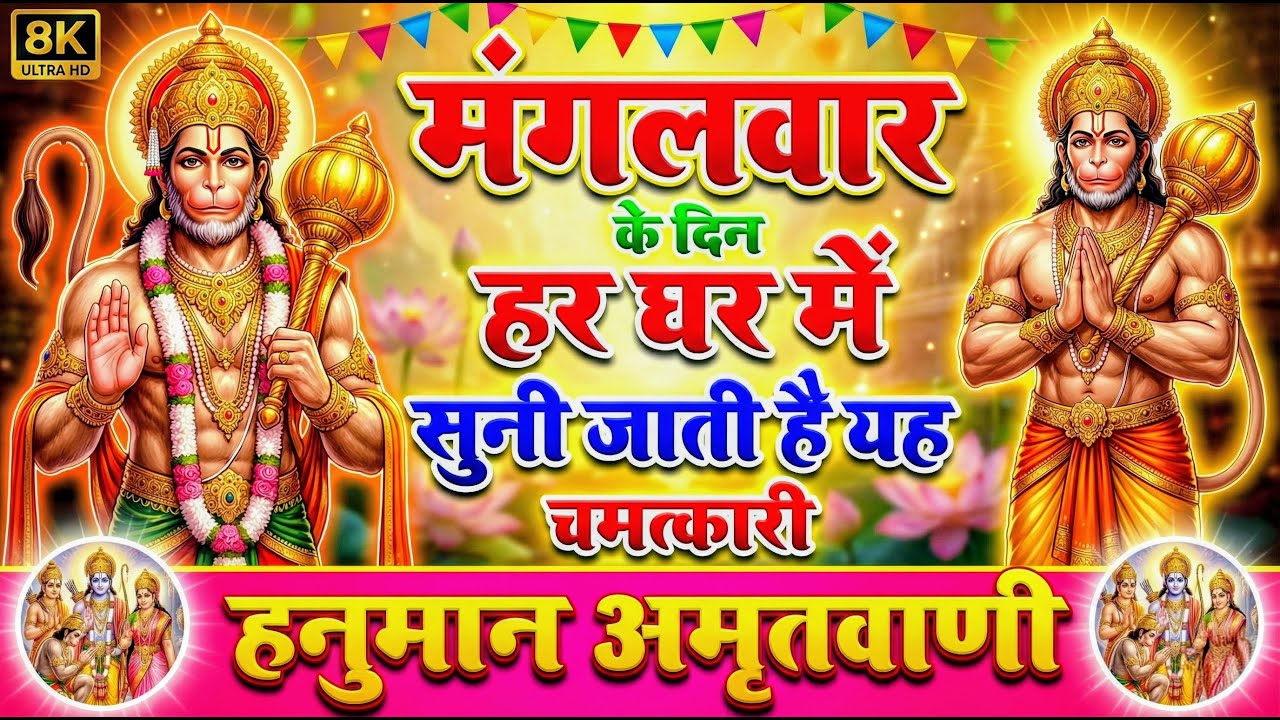घर मे चलाकर रखो श्री हनुमान अमृतवाणी 100% सारे दुख कष्ट खत्म होंगे | Shri Hanuman Amritwani