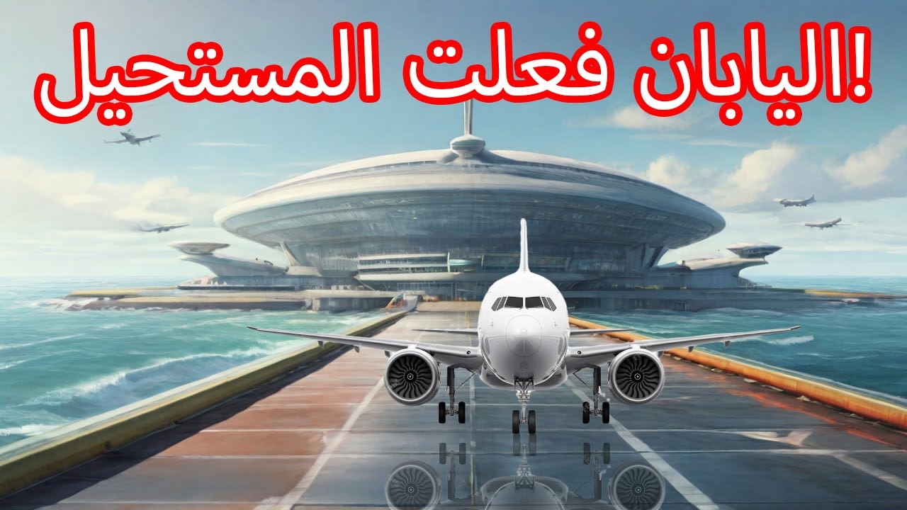 مطار اليابان العائم: أعجوبة هندسية في البحر!