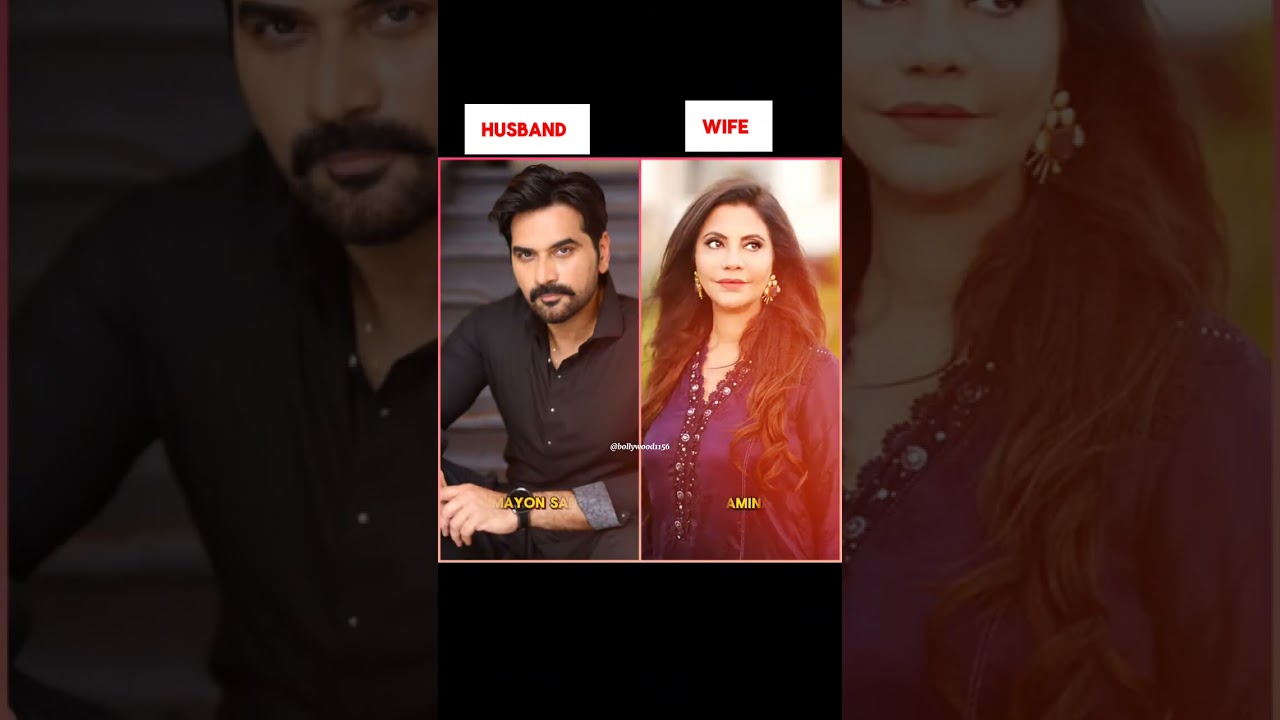 Pakistani Actors and their wives (Part-3) #pakistanidrama #ytshorts #entertainment