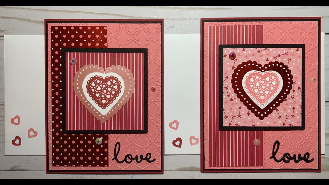 Stampin Up Heartfelt Valentine Card