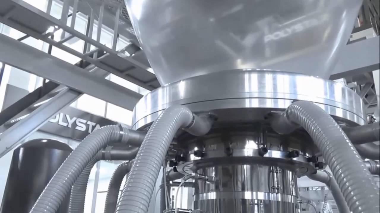 Blown film extrusion machine