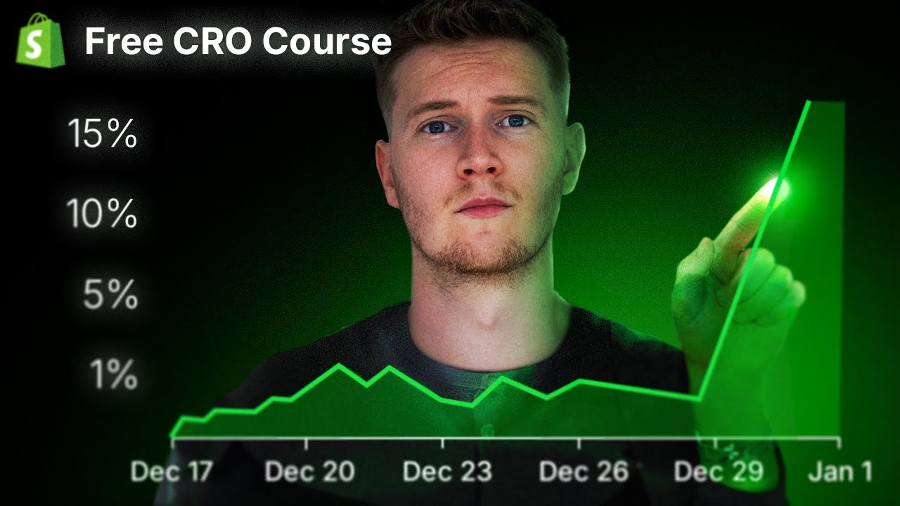 How To Increase Conversion Rate On Shopify (Free CRO Course)