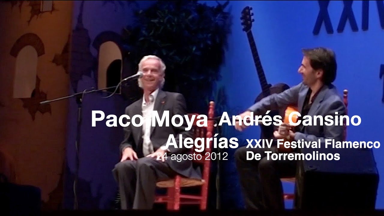 Paco Moya y Andr&eacute;s Cansino - alegr&iacute;as - XXIV Festival Flamenco de Torremolinos 24.08.2012