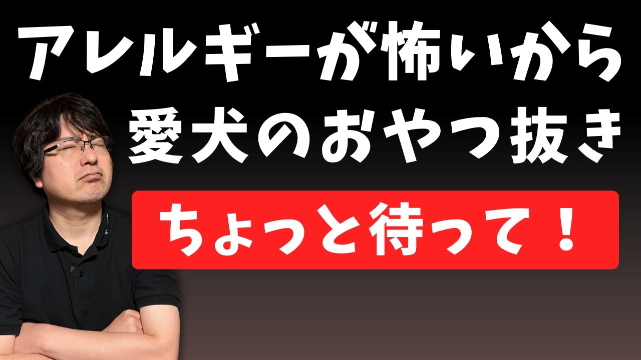 犬がアレルギーでも食べれるオヤツってあるの？ペットショップ店長がアレルギーが怖いわんちゃんでも食べれるオヤツ紹介します！