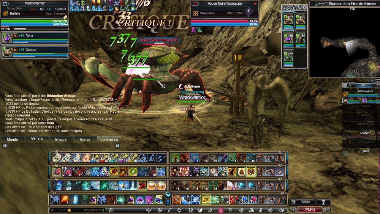 Rappelz - Master Breeder/Bestiaire Tank max hp + Solo SS4 Réssu