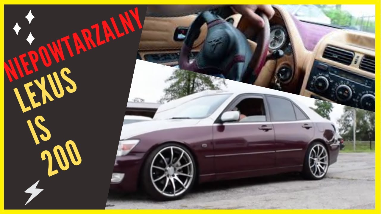 LEXUS IS 200 / Niepowtarzalny egzemplarz