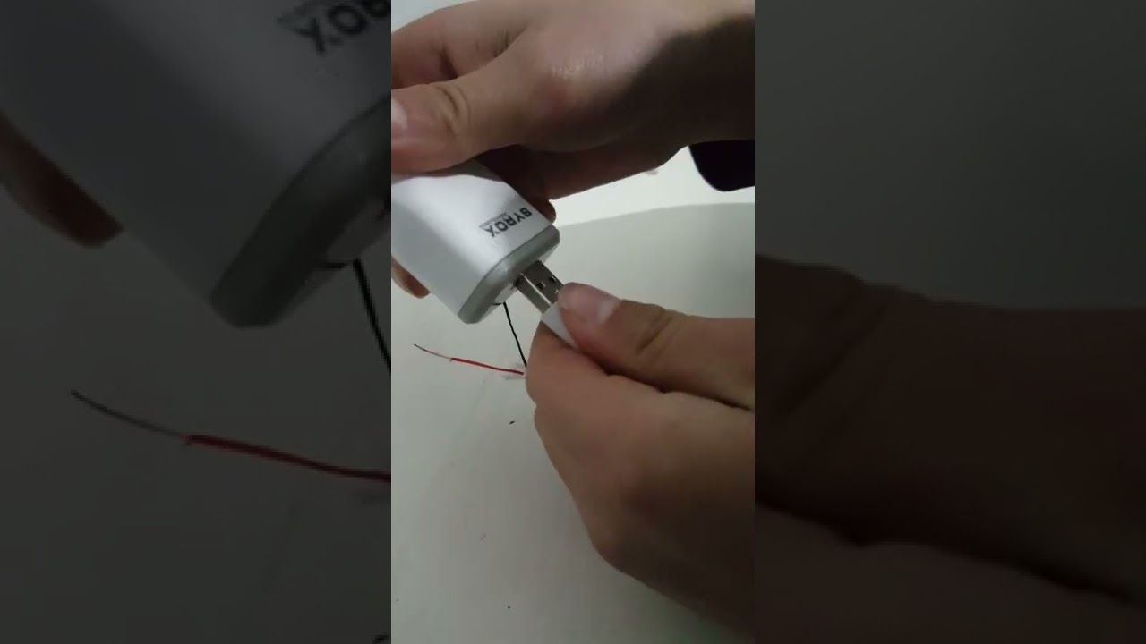 şarj kablosunda artı   ve eksi hangisidir ve let nasıl yanar onu deneme