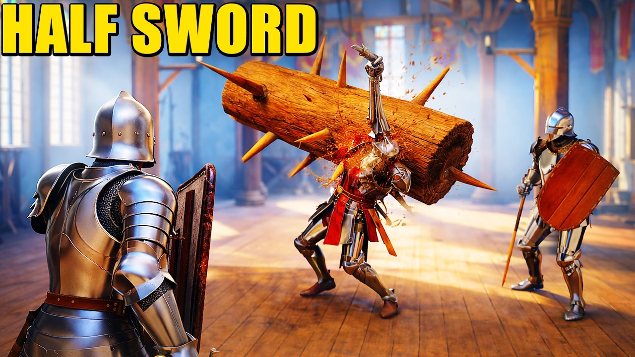 PELEAS MEDIEVALES EN EL NUEVO MAPA de HALF SWORD