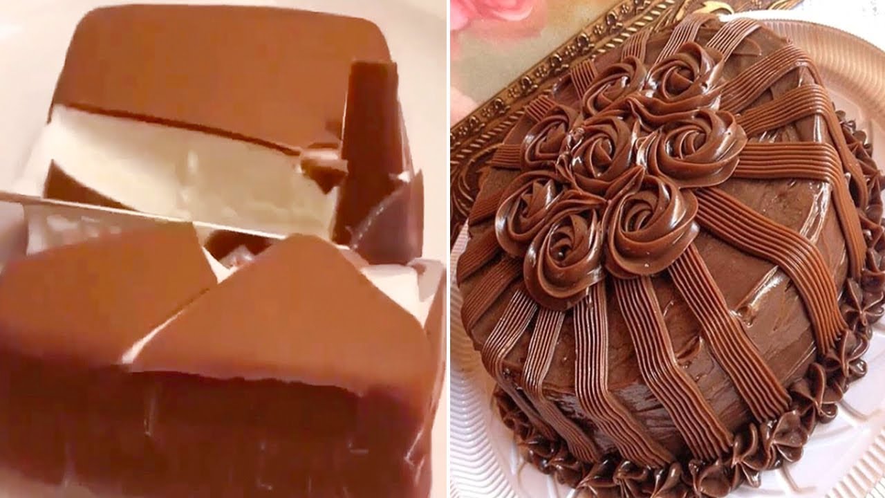 Fancy Chocolate Cake Recipes | So Yummy Chocolate Cake Decorating Ideas | Top Yummy Cake