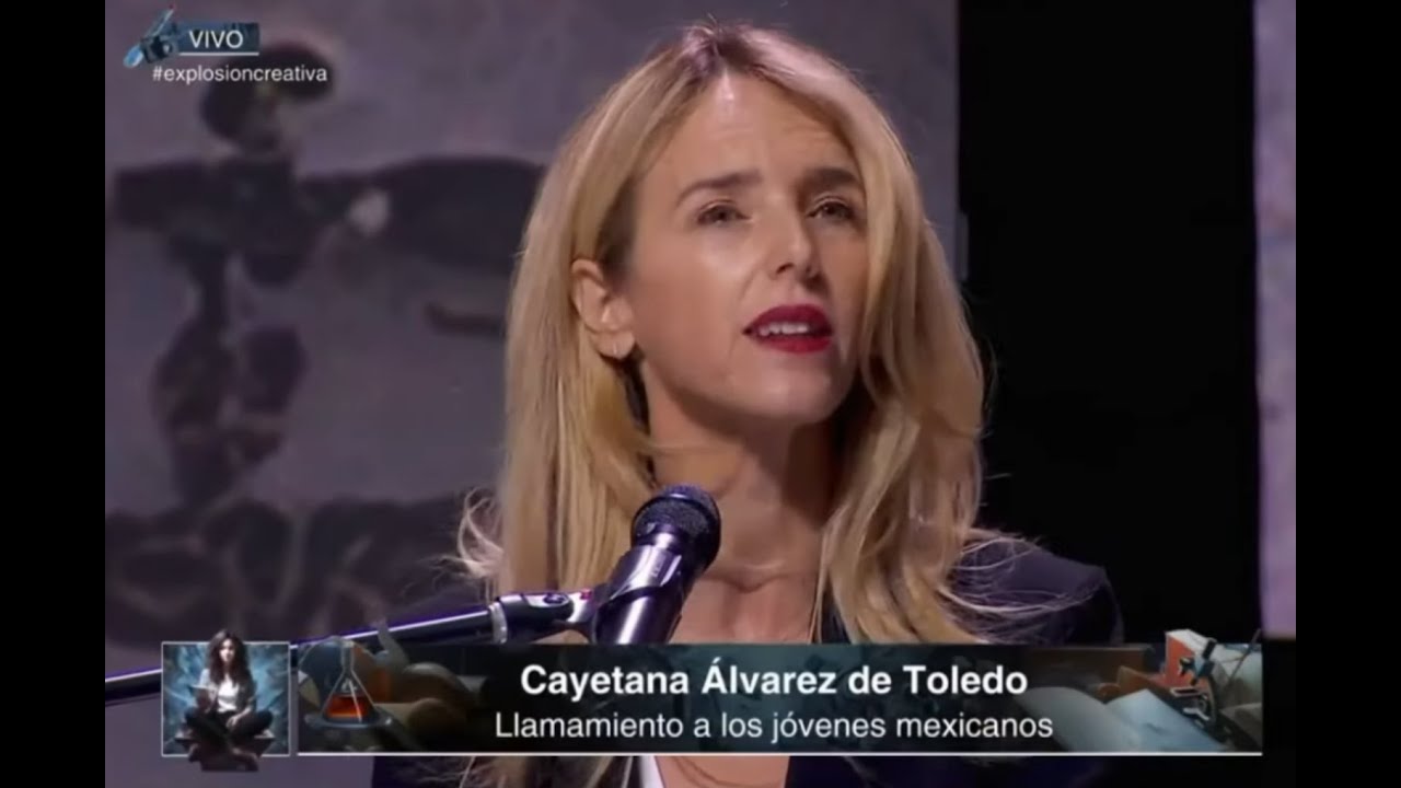 Cayetana Álvarez de Toledo: Importante mensaje para todos, en particular para los jóvenes.