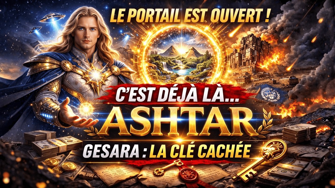 ASHTAR RÉVÈLE : GESARA arrive ? Le message qui change tout