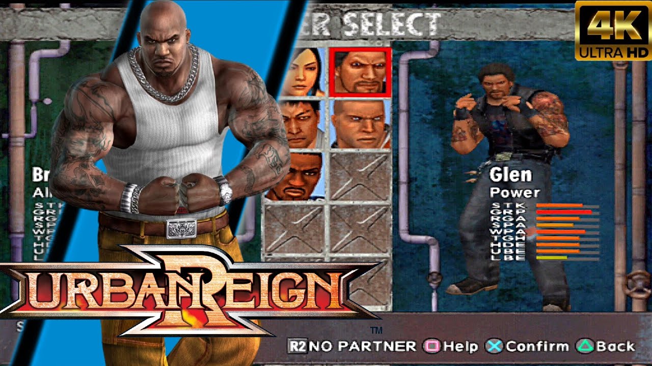 Urban Reign (PS2 / 2005) 4K 60FPS