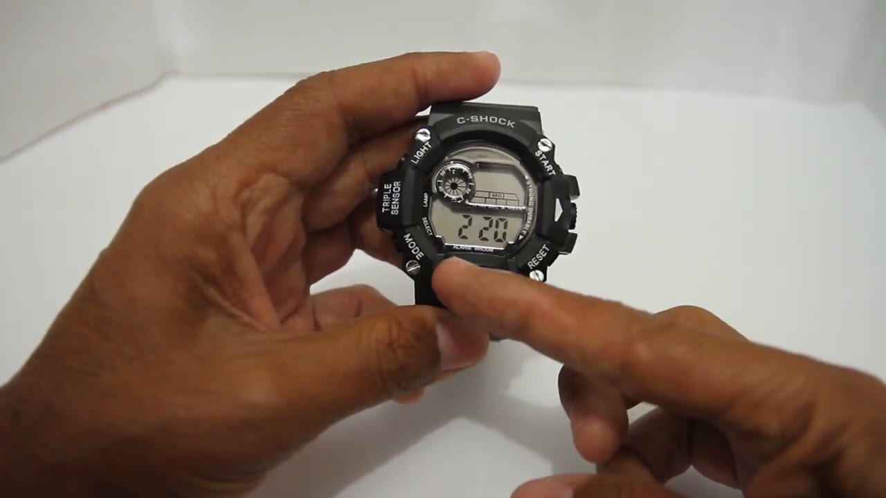 Como Ajustar a Hora do Relógio Digital Ajustando as Horas e Minutos é da Hora