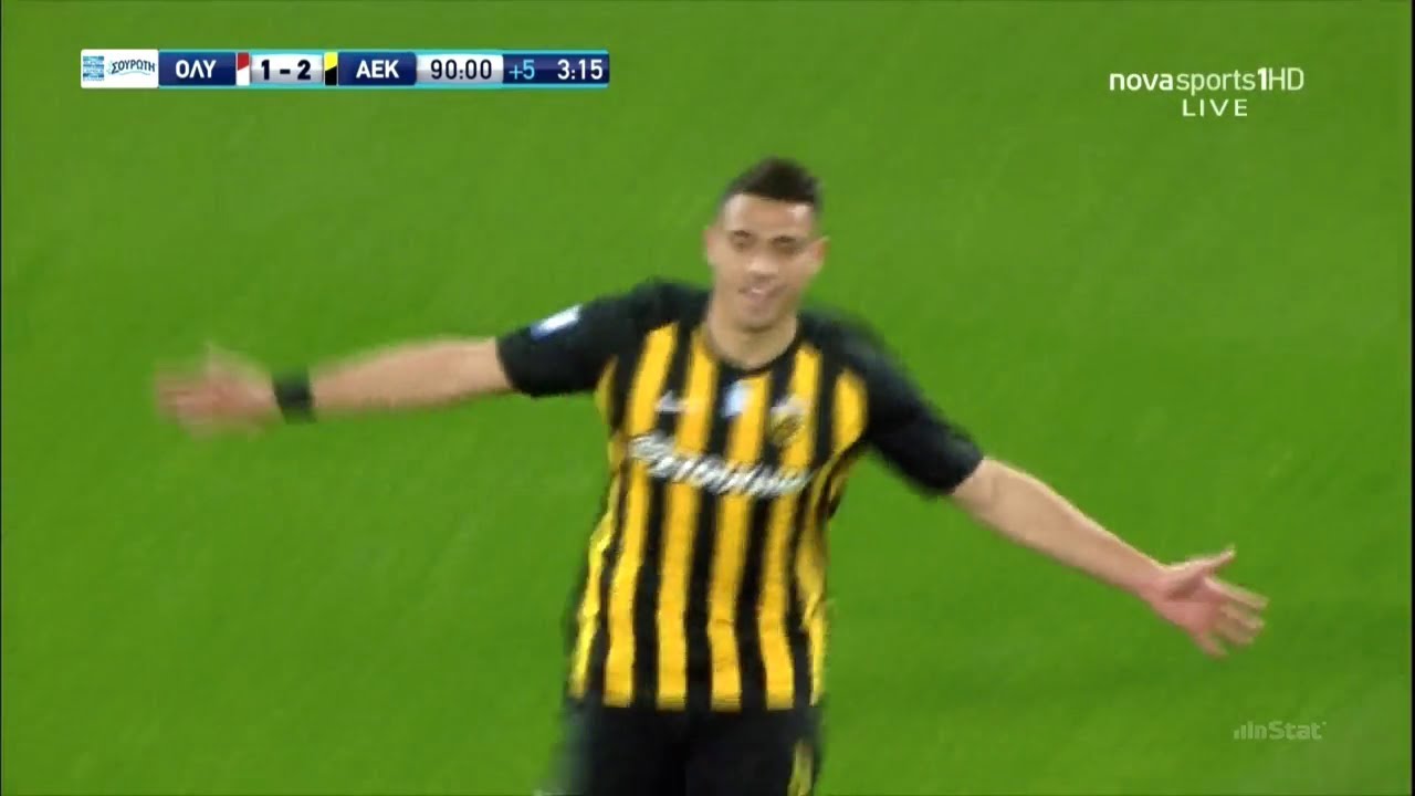Ολυμπιακός-ΑΕΚ 1-2 FULL GAME HD 20η Άγ. 4-2-2018