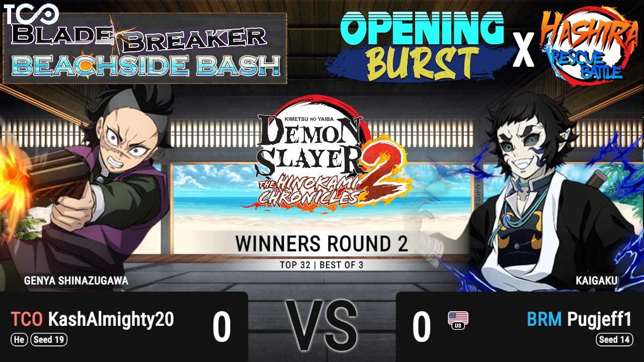 Opening Burst $100 Tournament: WR2 TCO | KashAlmighty20 v BRM | Pugjeff1