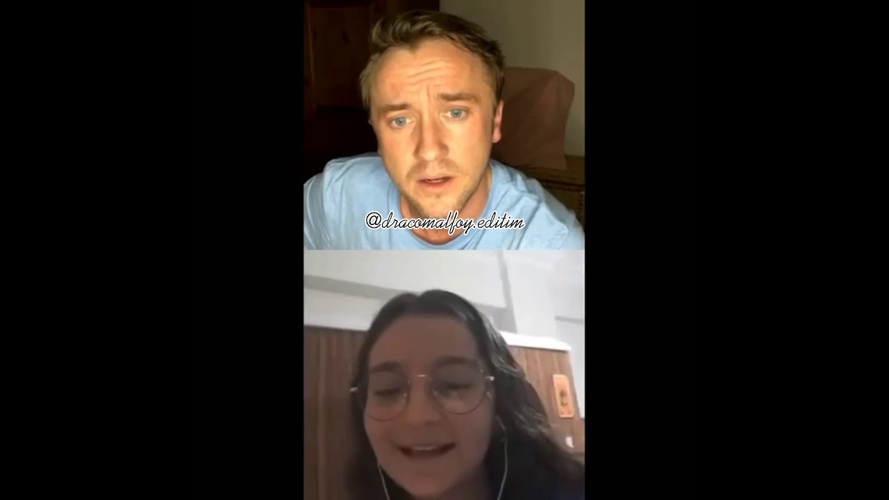 TOM FELTON CANLI YAYINDA TÜRK BIR HAYRANIYLA KONUŞUYOR!!(