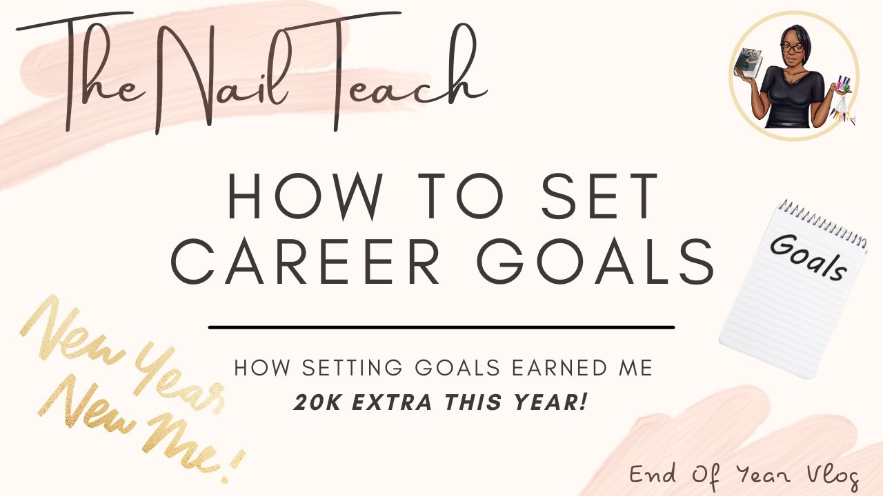 HOW TO SET CAREER GOALS | Planning For Your Biz | End Of Year Nail Vlog| The Nail Teach| KeishaNails