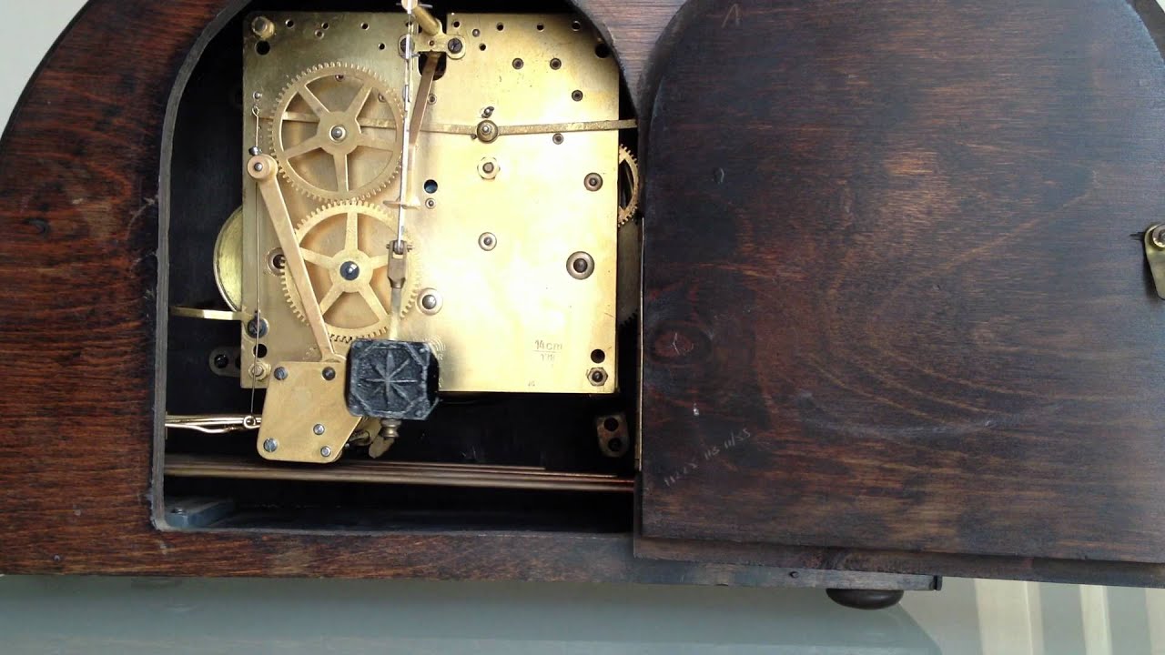ART DECO HALLER DUAL DOUBLE CHIME WHITTINGTON WESTMINSTER MANTLE CLOCK (BACK WHITTINGTON) ebay