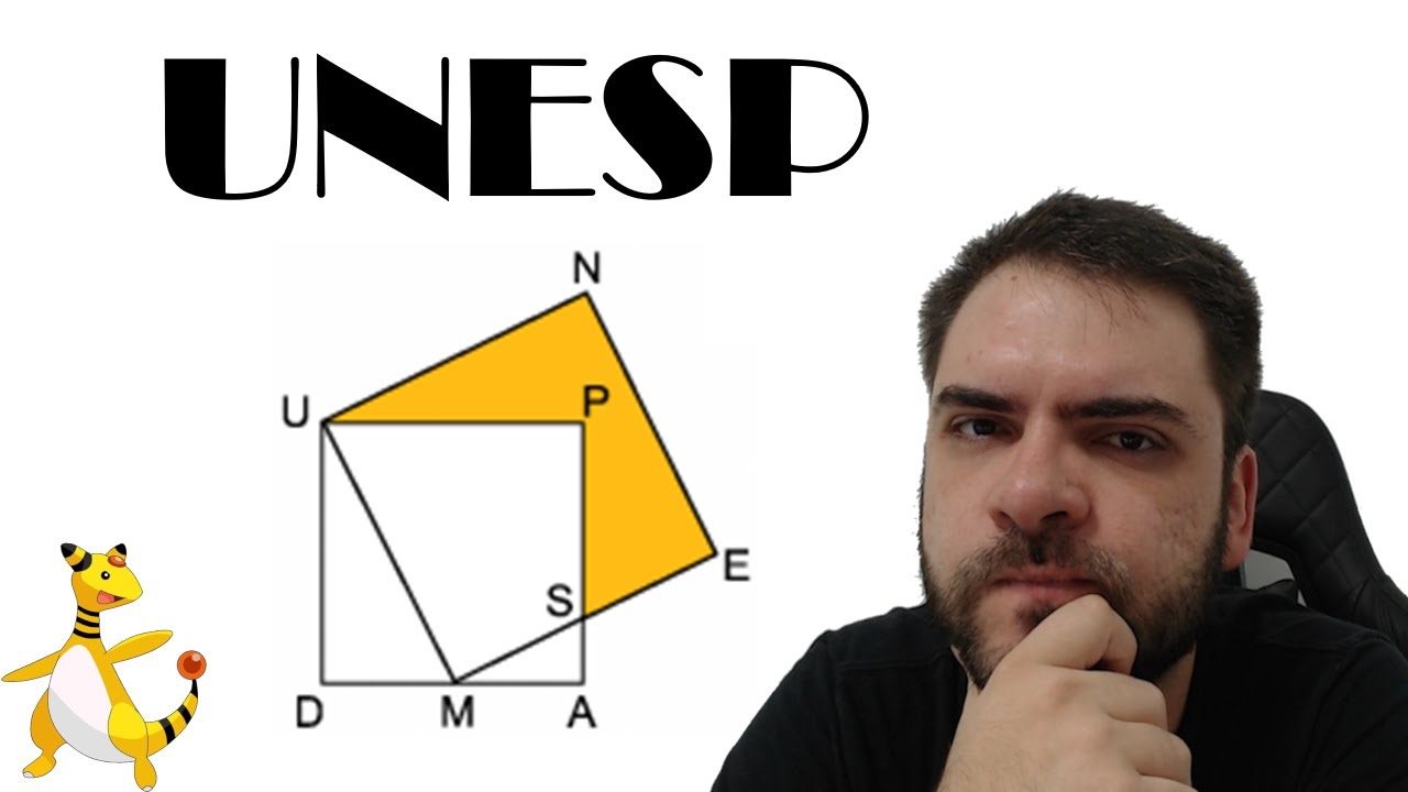 UNESP/2022 O quadrado PADU tem lado de medida 2 cm. A partir de M, que é ponto médio de DA, forma-se