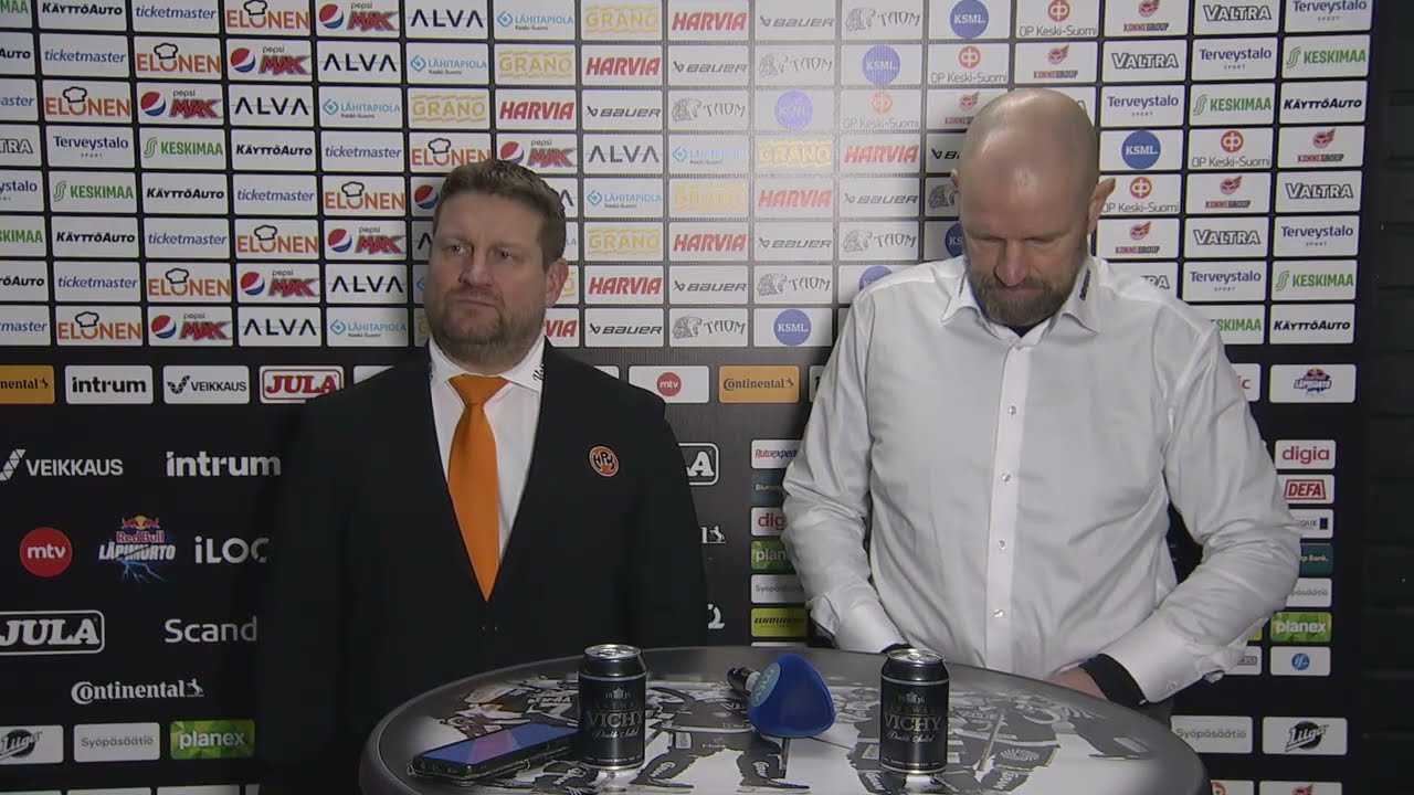 Lehdistötilaisuus JYP-HPK 12.12.2025