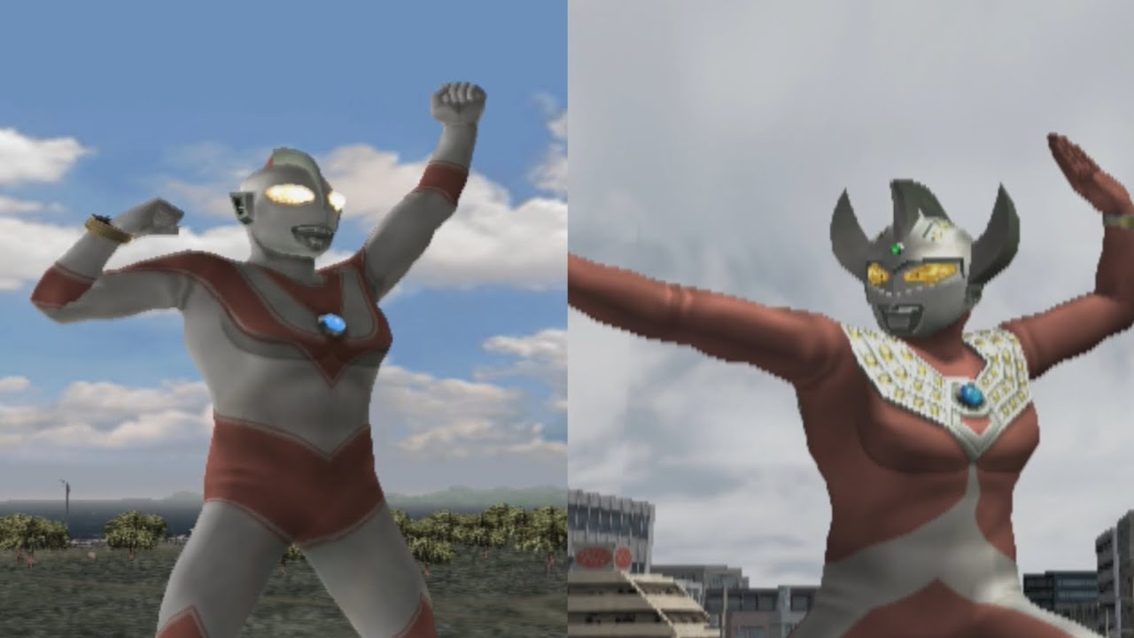 ULTRAMAN FIGHTING EVOLUTION 3~(PLAYSTATION 2)~ULTRAMAN JACK VS ULTRAMAN LEO(HARD)~VERSUS MODE