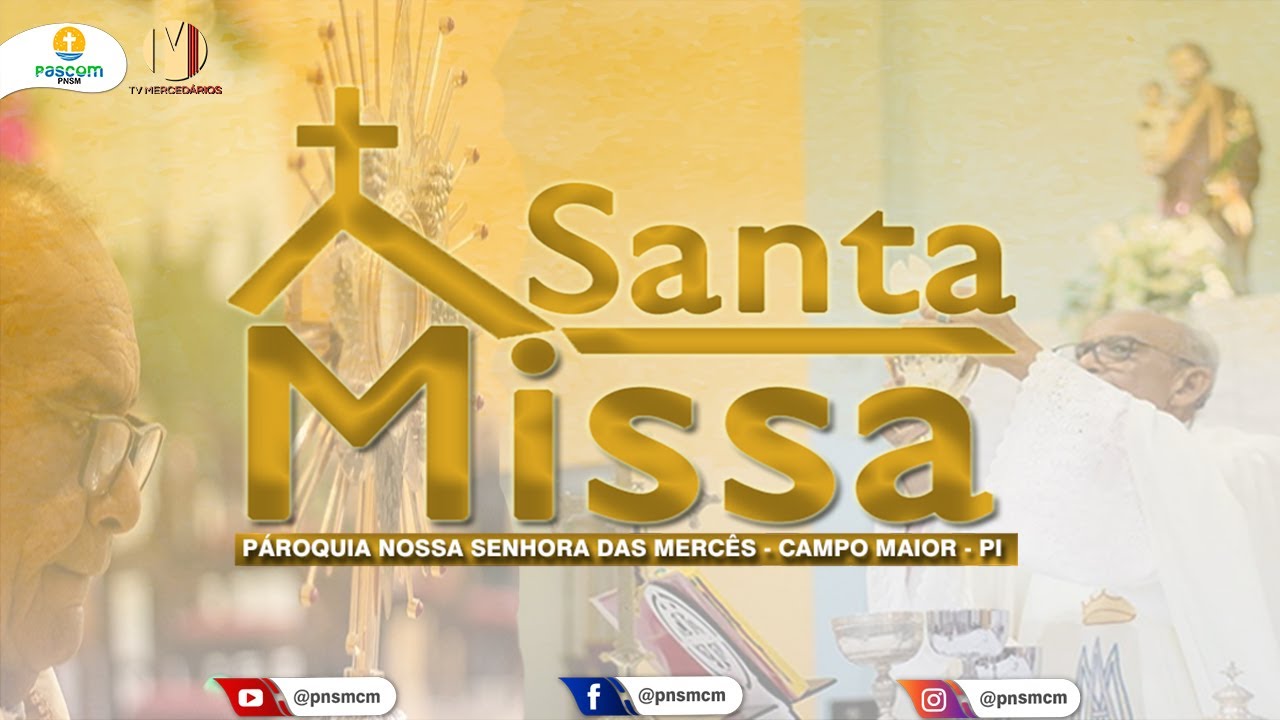 Santa Missa | Novena de Santa Teresinha do Menino Jesus - 26/01/26-18:30hrs