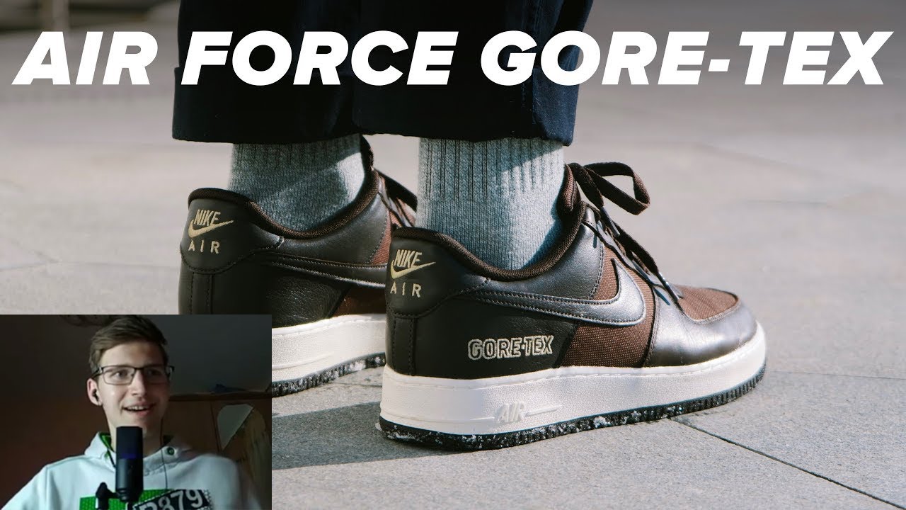 РЕАКЦИЯ НА Обзор Nike Air Force 1 GORE-TEX. Лучше обычных?