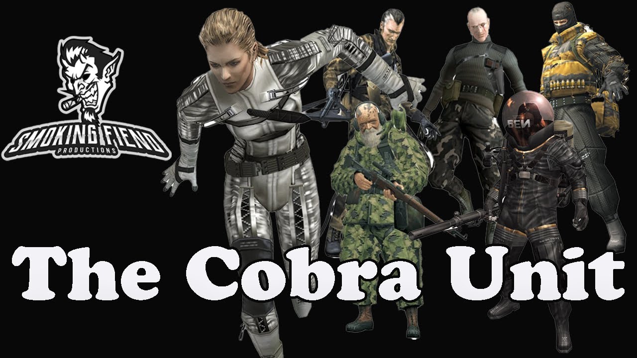 The Cobra Unit: Metal Gear Solid Lore
