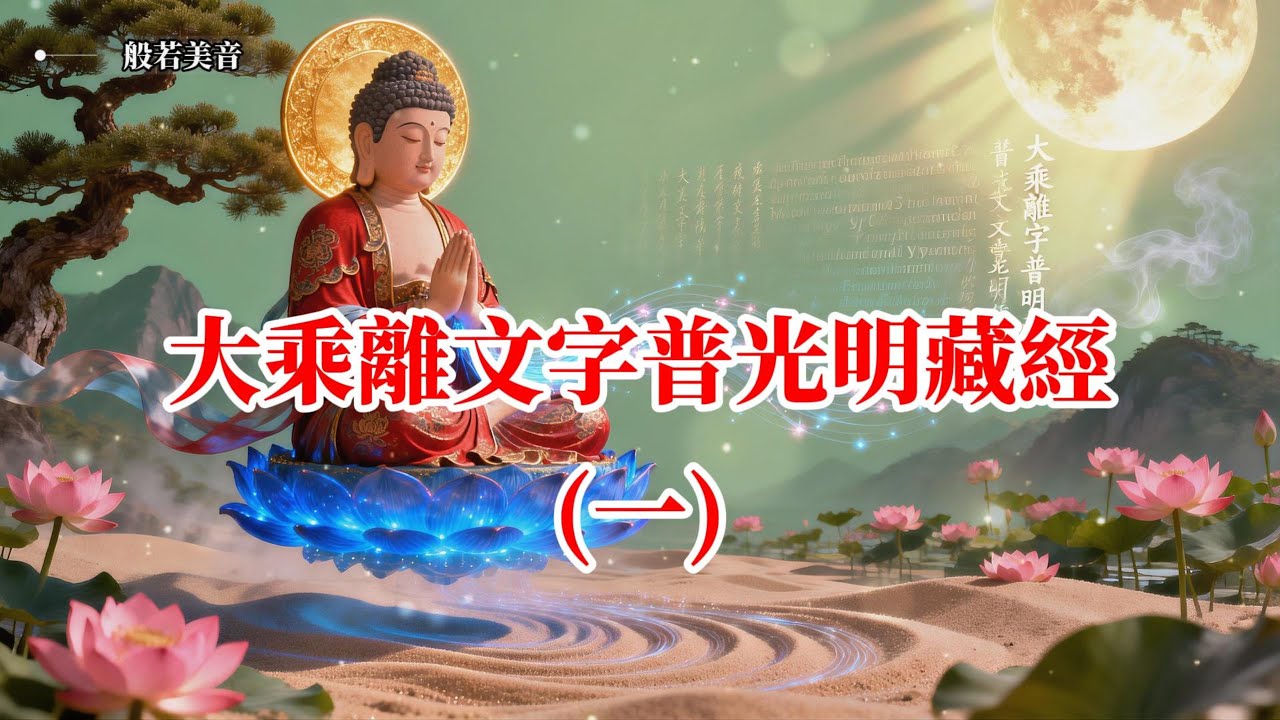 《大乘離文字普光明藏經 》佛光普照，能獲得無量殊勝功德，所求如願，  福澤深厚，感應如影隨形，感召大富大貴。官運、姻緣、學業、事業、圓滿如意，所願所求皆得#觀音菩薩 #普賢菩薩 #地藏菩薩 #文殊菩薩