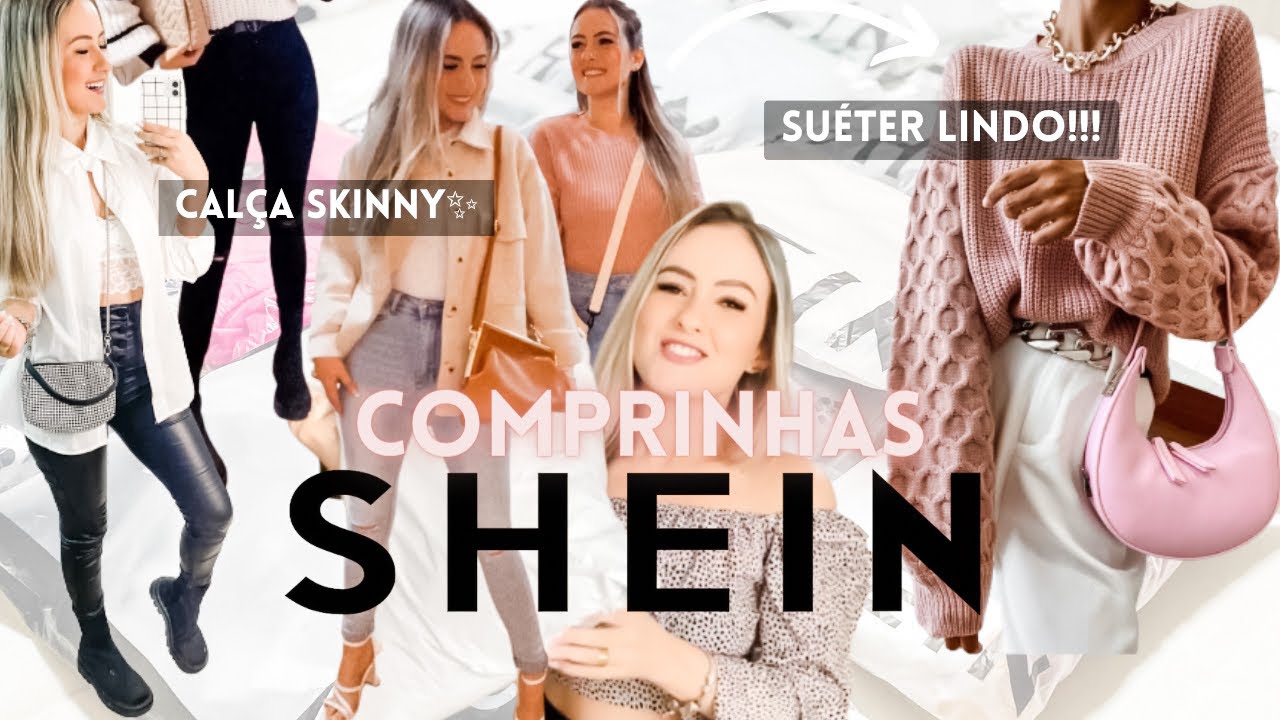 COMPRAS DA SHEIN: OUTONO/INVERNO 2022 | Suéter e calças 🤍✨