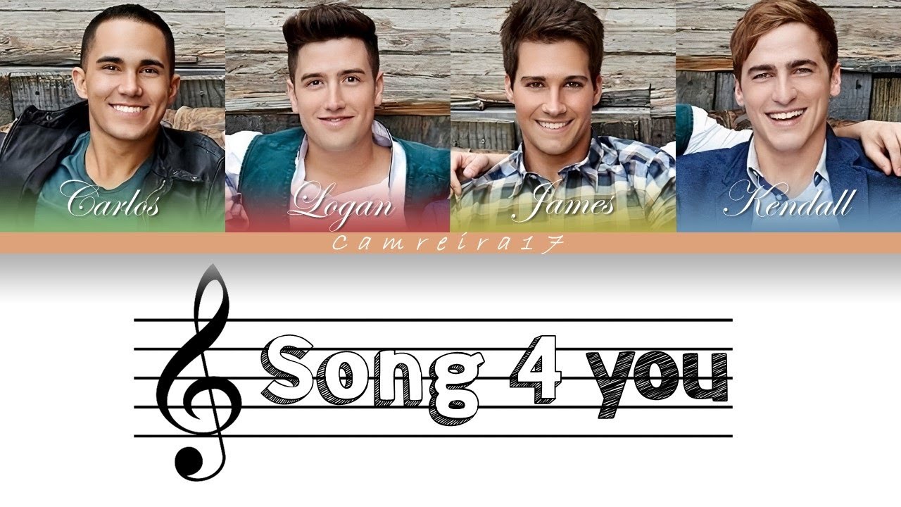 BIG TIME RUSH - 'Song For You' (Color Coded Lyrics)