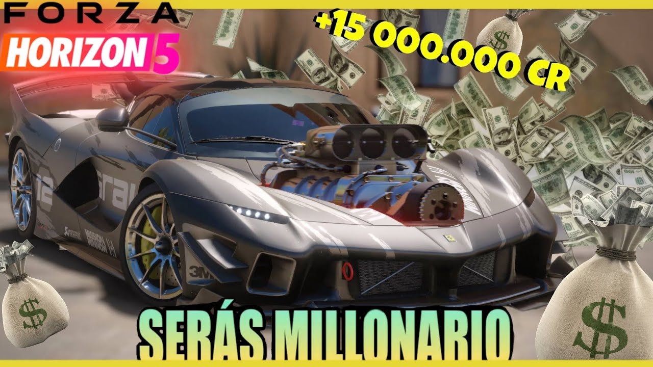 Cómo Hacer Millones en Forza Horizon en 10 minutos!!! 🤑🤑👌✅️ NO CLICKBAIT ✅️ - FORZA HORIZON 5