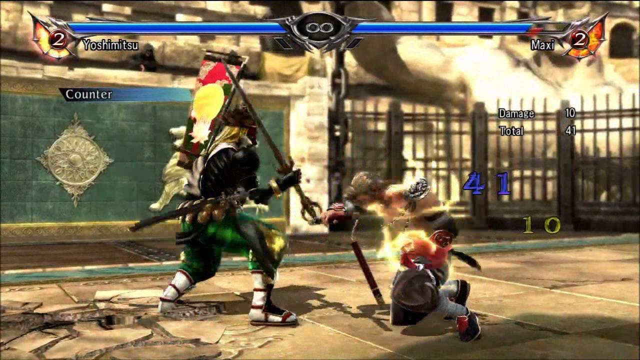 SCV Yoshimitsu Combo Video 53 combos