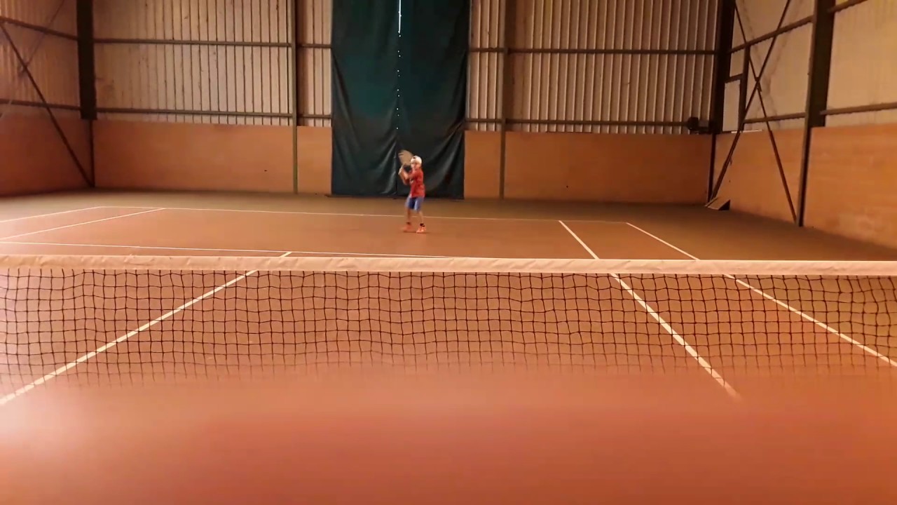 Tennis Esteban 7 ans futur champion