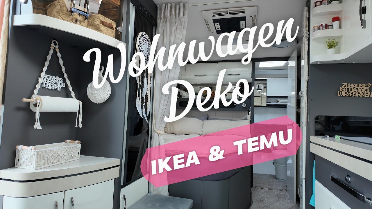 Dekoration im Wohnwagen & Wohnmobil - DIY | Ikea & Temu Deko-Ideen |