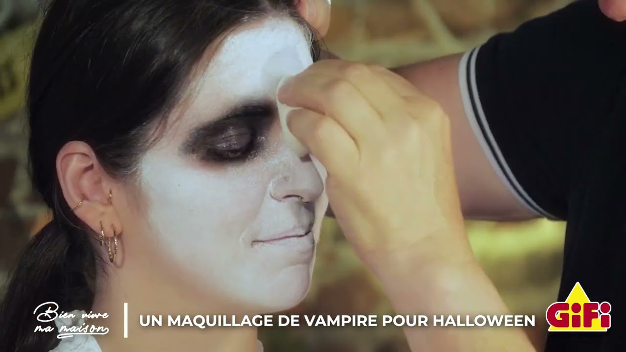 Maquillage de vampire pour Halloween 🧛 (adulte)