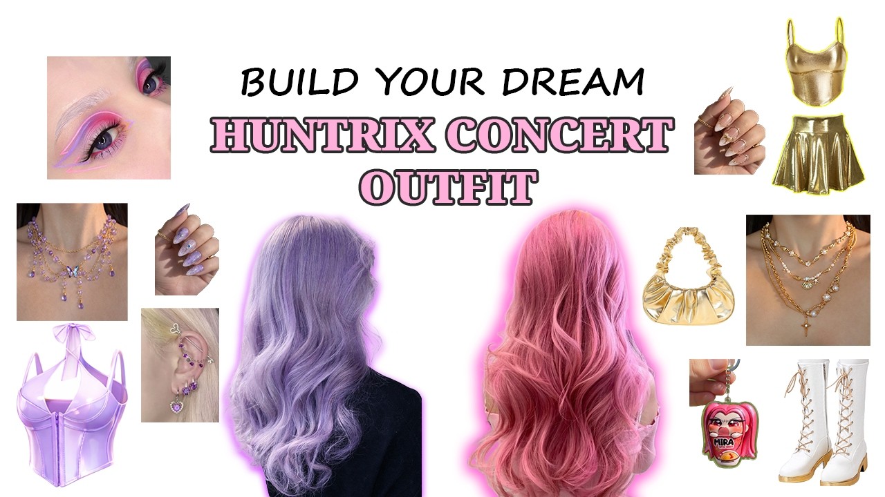 This or That game: Build Your Dream HUNTRIX CONCERT OUTFIT💜✨