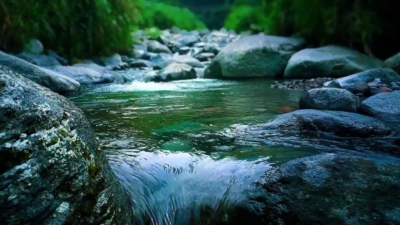 🌊 Gentle River Falls ASMR Sounds for Deep Sleep, Relaxation & Anxiety Relief