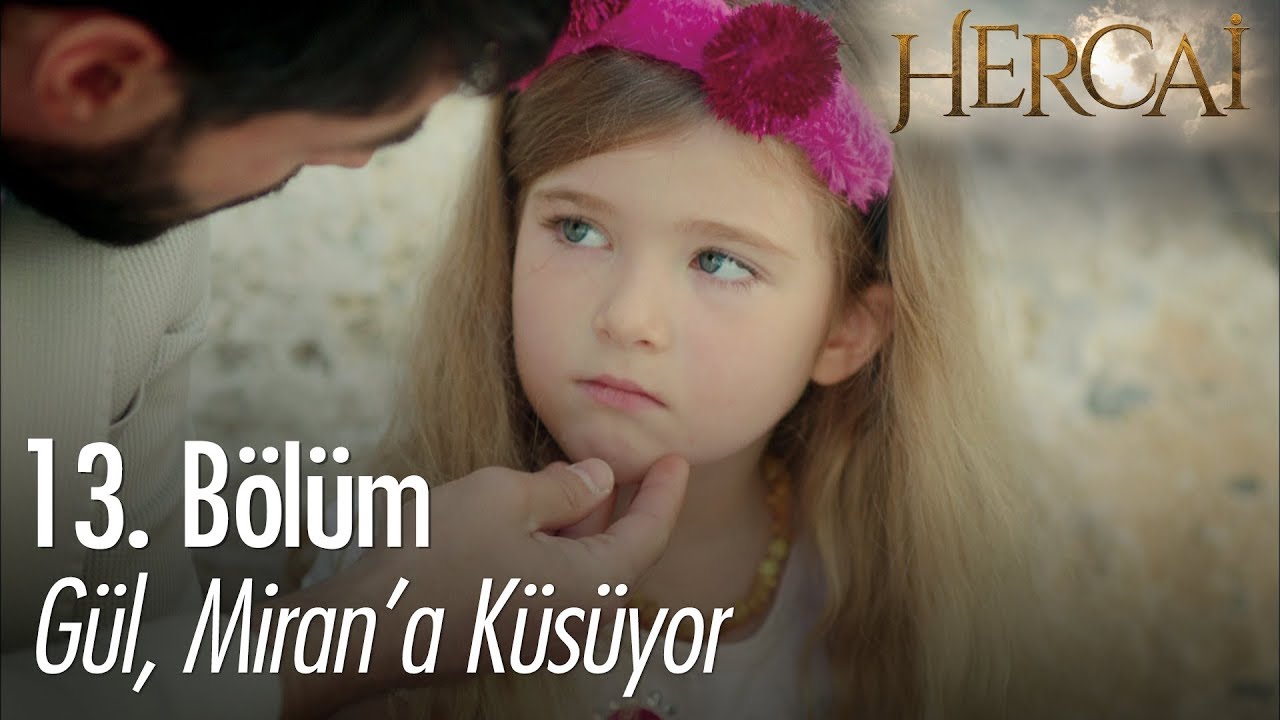 Gül, Miran'a küsüyor - Hercai 13. Bölüm