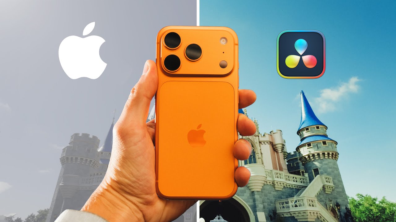 Как правильно выполнить цветокоррекцию iPhone Apple Log 2 в DaVinci Resolve
