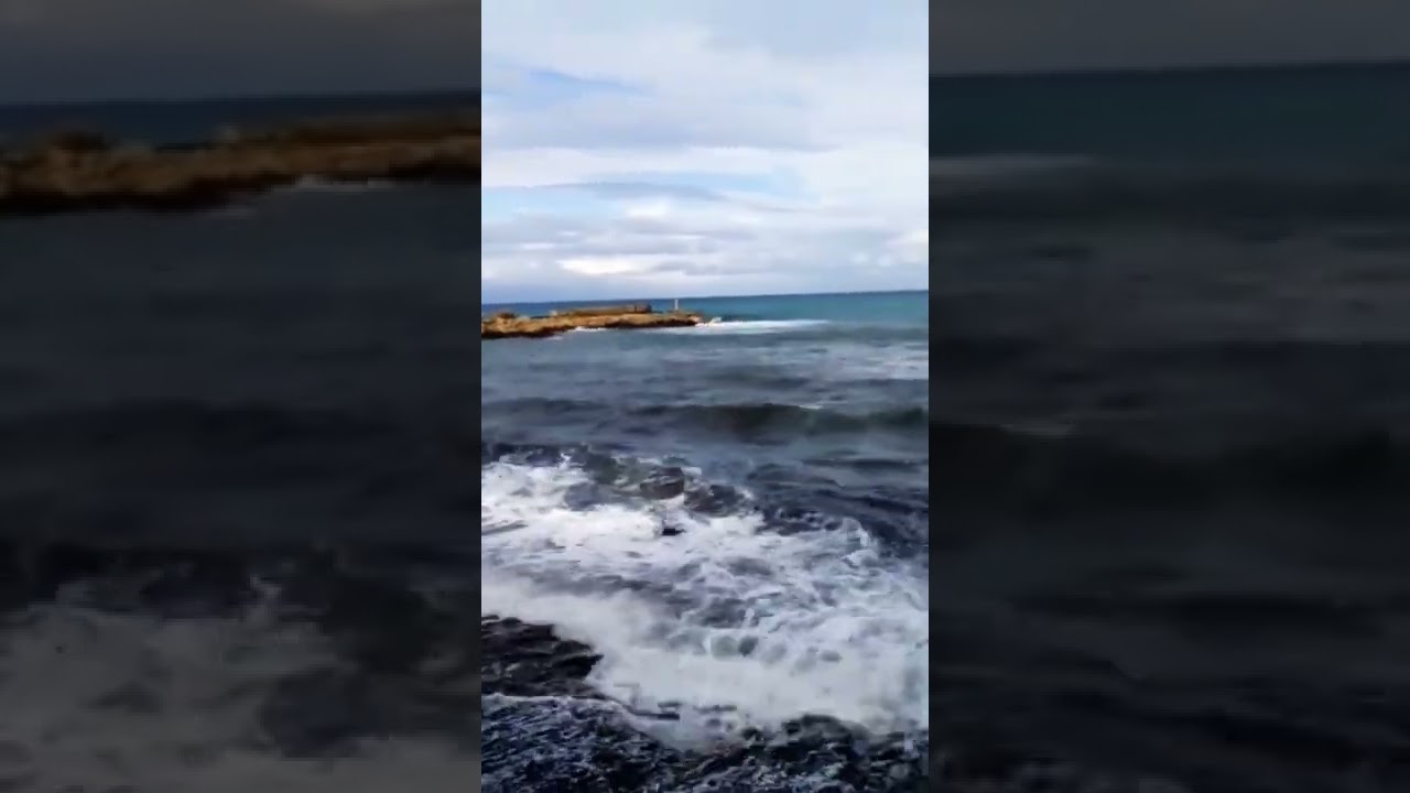 Northern Cyprus, Girne (Kyrenia), february #shorts #northerncyprus #sea #girne