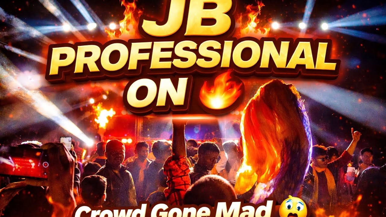 Jb professional on 🔥 supershow 😱🔚 make croud #viralvideo #dj #jbprofessional #supershow #subscribe