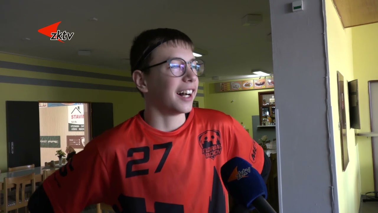 Tachov hostil florbalovou Plzeňskou ligu mladších žáků