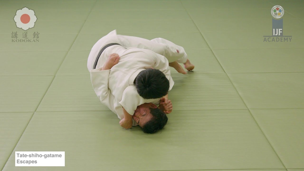 縦四方固の逃れ方 /  Tate-shiho-gatame Escapes