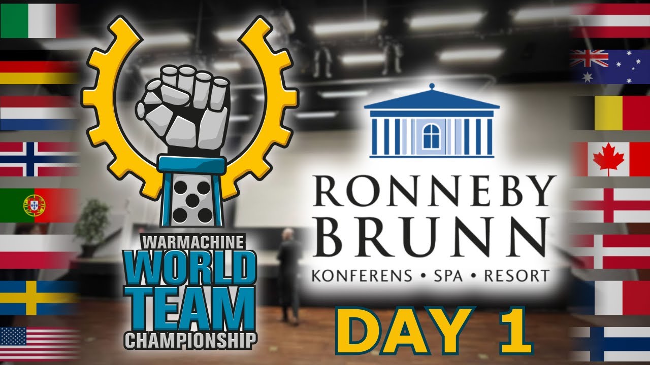 Warmachine World Team Championship 2025 - Day 1